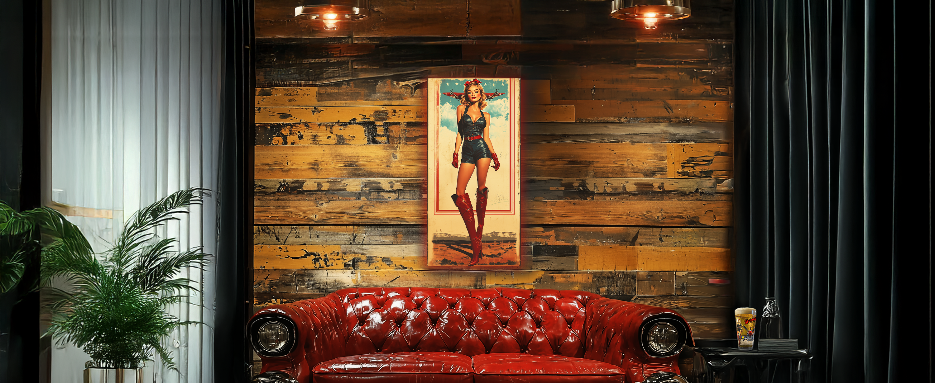 Pinup Heaven Wall Art